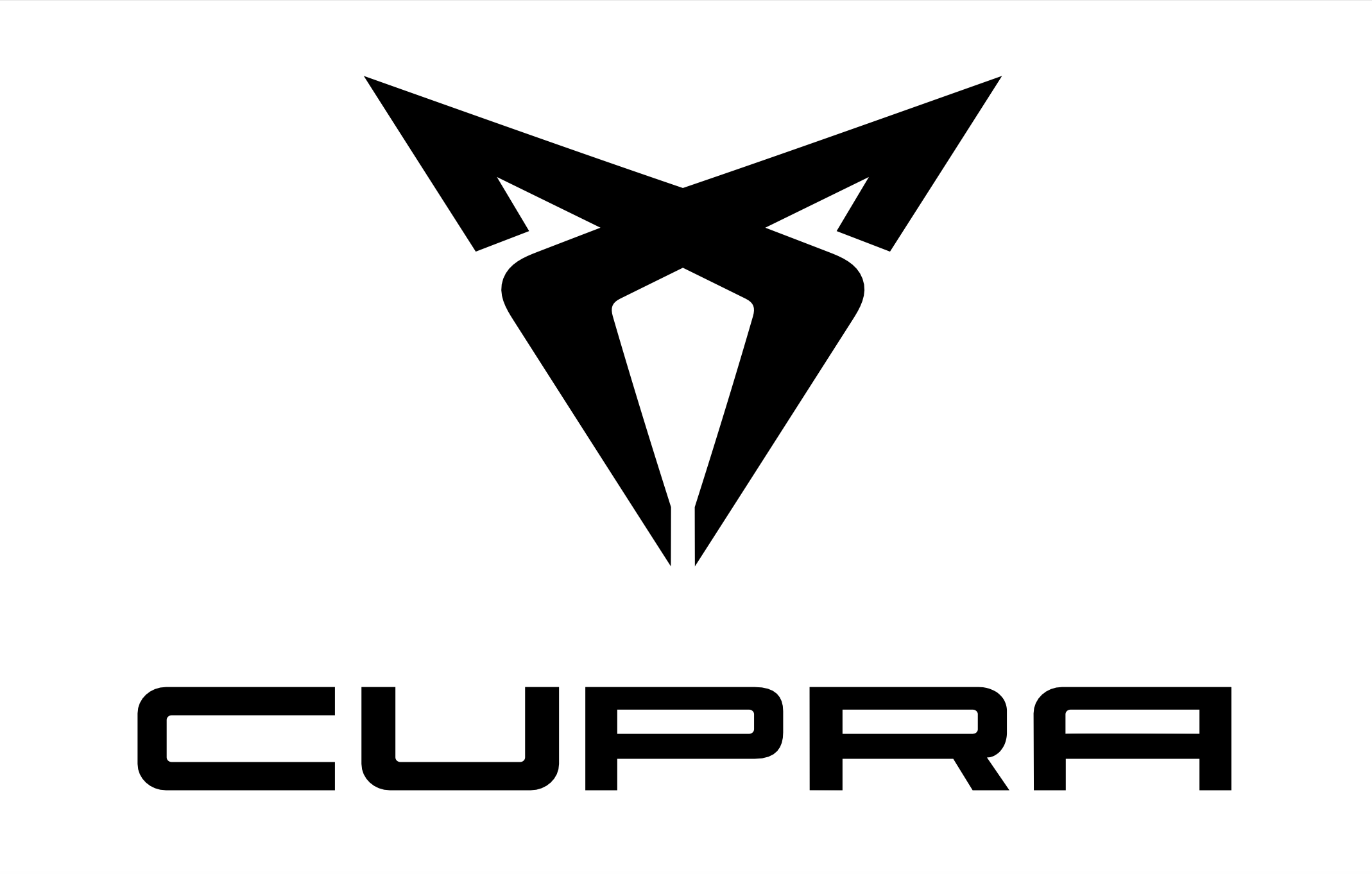 Logo oficial de CUPRA