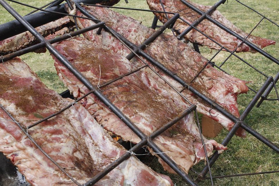 Cortes premium sobre la parrilla